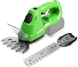 Akku-Heckenschere & Grasschere 2-in-1