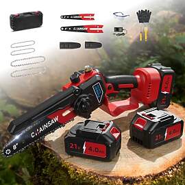 Akku Kettensäge 1300W Bürstenloser Motor, 6 Zoll 