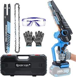 Akku Kettensäge für Makita 18V Akku, 8 Zoll Mini 