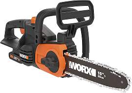 Akku-Kettensäge WORX "25cm", schwarz,