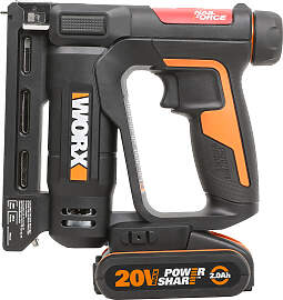 Akku-Tacker WORX "WX843 NailForce", bunt 