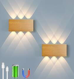 Akku Wandlampe, mit Touch Control Schalter LED