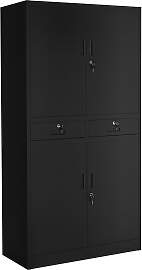 Aktenschrank Cosmo mit 2 Schubfächern 40x80x180cm 