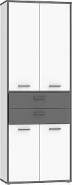 Aktenschrank FORTE "Keflav", weiß,