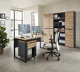 Aktenschrank INNOSTYLE, grau (artisan eiche,