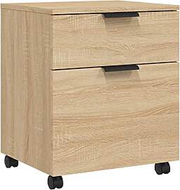Aktenschrank mit 4 Rollen und 2 Schubladen, 2