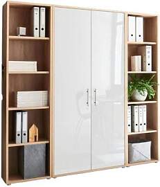 Aktenschrank Office Edition Sw Set 3 hoch