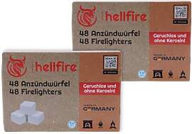 AKTIVHANDEL Grillanzünder 96 Stück,