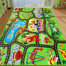 AKUNRUG Kinderteppich, Spielmatte für