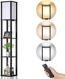 Alampia Dimmbar LED Stehleuchte mit Fernbedienung, 