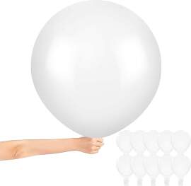 Alaoo Luftballons Weiß, Luftballons Retro, 10