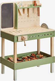 Albiore Kids Holz-werkzeugbank Grünem Gras - Sklum