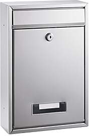 ALCO-Albert 8602 - Briefkasten, silber lackiert,