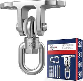ALECPEA 360°Drehbar Schaukelhaken 450KG