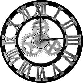 ALEENFOON Wanduhr Groß Ohne Tickgeräusche 58cm