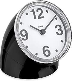 Alessi 01 B Cronotime, Tischuhr aus ABS, schwarz