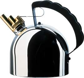 Alessi 9091 FM Wasserkessel aus Edelstahl 18/10