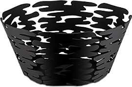Alessi Barket Rundkorb Ø 21 schwarz