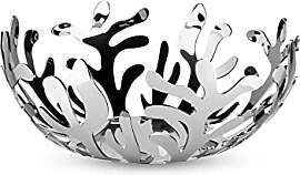 Alessi ESI01/25 Mediterraneo Obstschale, Edelstahl