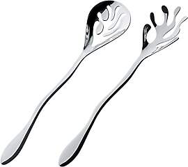 Alessi ESI16SET Mediterraneo, Salatbesteck aus