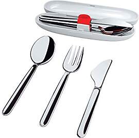 Alessi, Food à Porter SA04S3 G, Reisebesteck:
