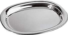 Alessi JM13/42 L Servierplatte - Edelstahl 18/10