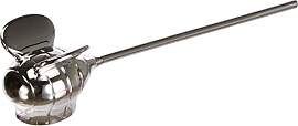 Alessi Kerzenlöscher, Porzellan, Silber, One Size