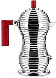 Alessi MDL02/1 R Pulcina Espressomaschine -