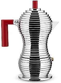 Alessi MDL02/3RFM Pulcina Espressomaschine -