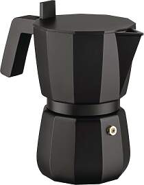 Alessi Moka DC06/6 B - Design Espressokocher aus