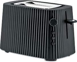 Alessi Plissé  Toaster Schwarz