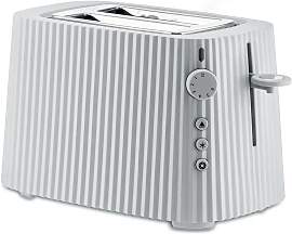 Alessi Plissé  Toaster Weiß