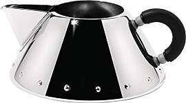 Alessi Rahmkännchen aus Edelstahl mit Griff aus