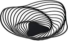 Alessi Tafelaufsatz ACO01 B, schwarz