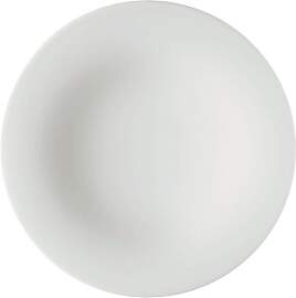Alessi TI05/5 KU Frühstücksteller aus weißem