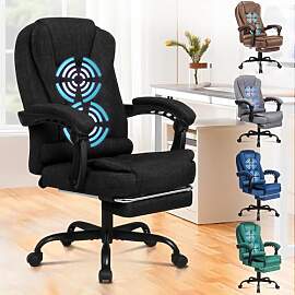 ALFORDSON Bürostuhl Chefsessel Massage