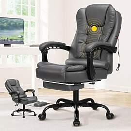 ALFORDSON Chefsessel Bürostuhl Massage