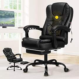 ALFORDSON Chefsessel Bürostuhl Massage