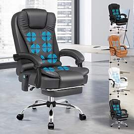 ALFORDSON Chefsessel Ergonomisch Bürostuhl