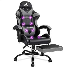 ALFORDSON Gaming-Massagestuhl, Racing-Stuhl mit