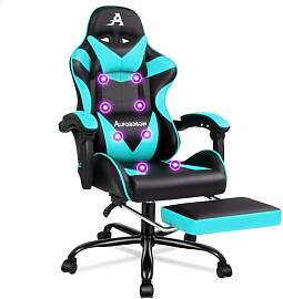ALFORDSON Gaming-Massagestuhl, Racing-Stuhl mit