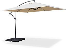 Alice's Garden - Sonnenschirm 3X3m - Beige -