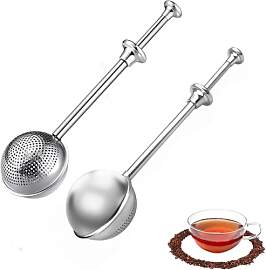 Alihoo 2 Stück Teesieb, Teefilter für Tasse -
