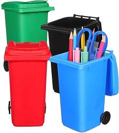 Alipis 4 Stück Teiliges Mini Mülltonnen