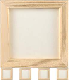 Alipis 5 Stück Holz-Bilderrahmen Zum Basteln