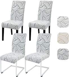 Alishomtll Stuhlhussen 4er Set Universal Stretch