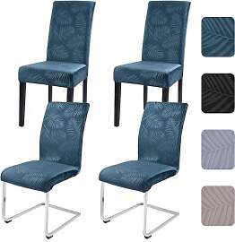 Alishomtll Stuhlhussen 4er Set Universal Stretch
