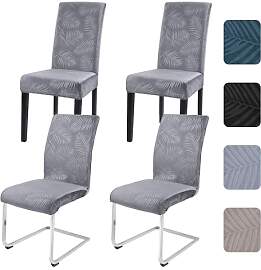 Alishomtll Stuhlhussen 4er Set Universal Stretch