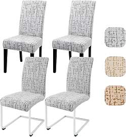 Alishomtll Stuhlhussen 4er Set Universal Stretch