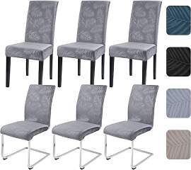 Alishomtll Stuhlhussen 6er Set Universal Stretch